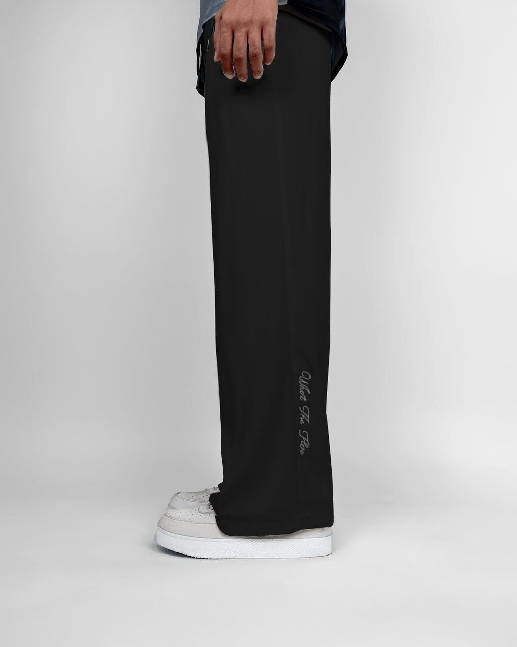 Black Classic Korean Pants