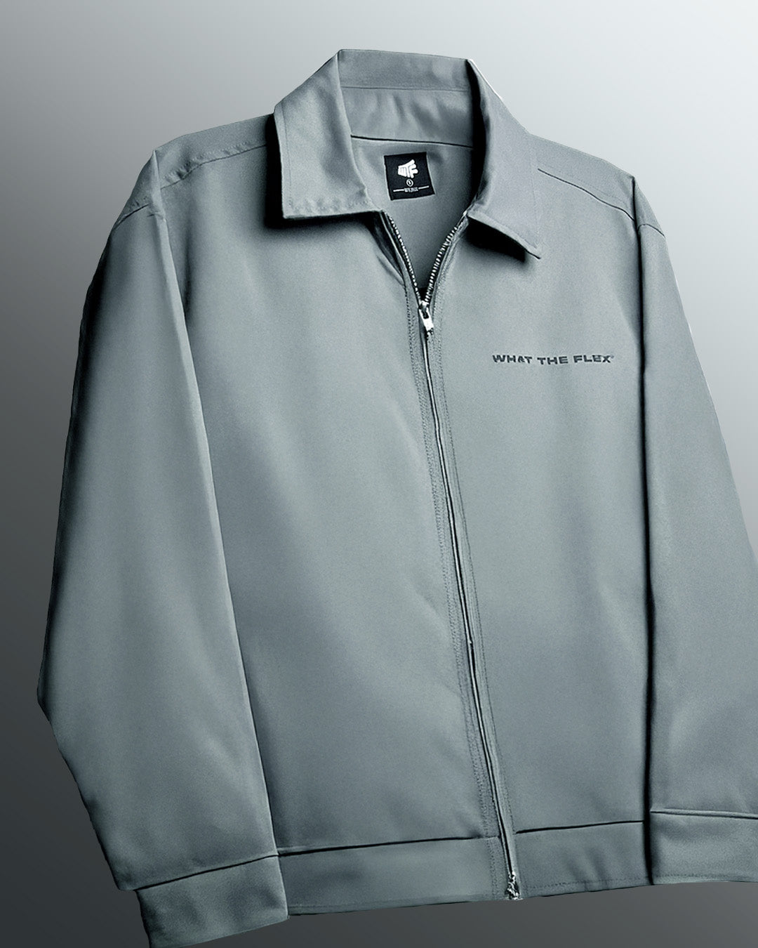 LUCID DREAMS GREY COTTON JACKET