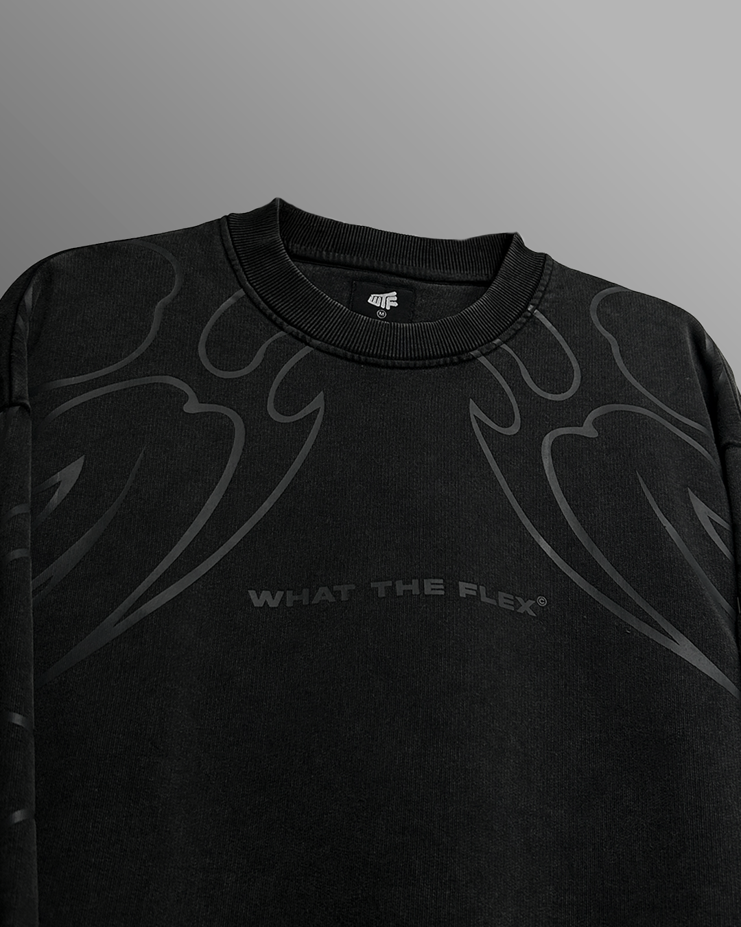 Wild Fire Acid Wash Sweatshirt