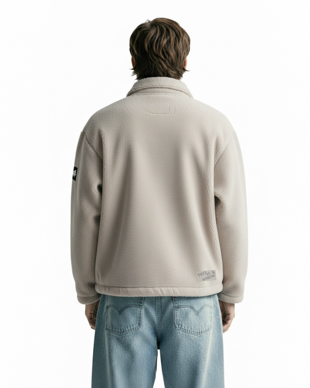 No Distraction Off-White Cloud Feel Jacket