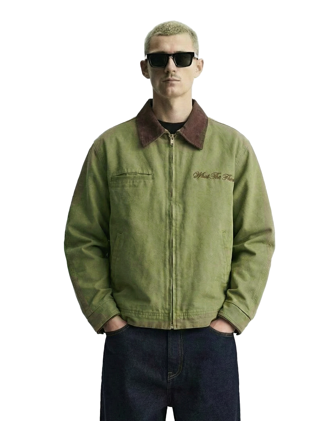 Elite Olive Denim Cord Jacket