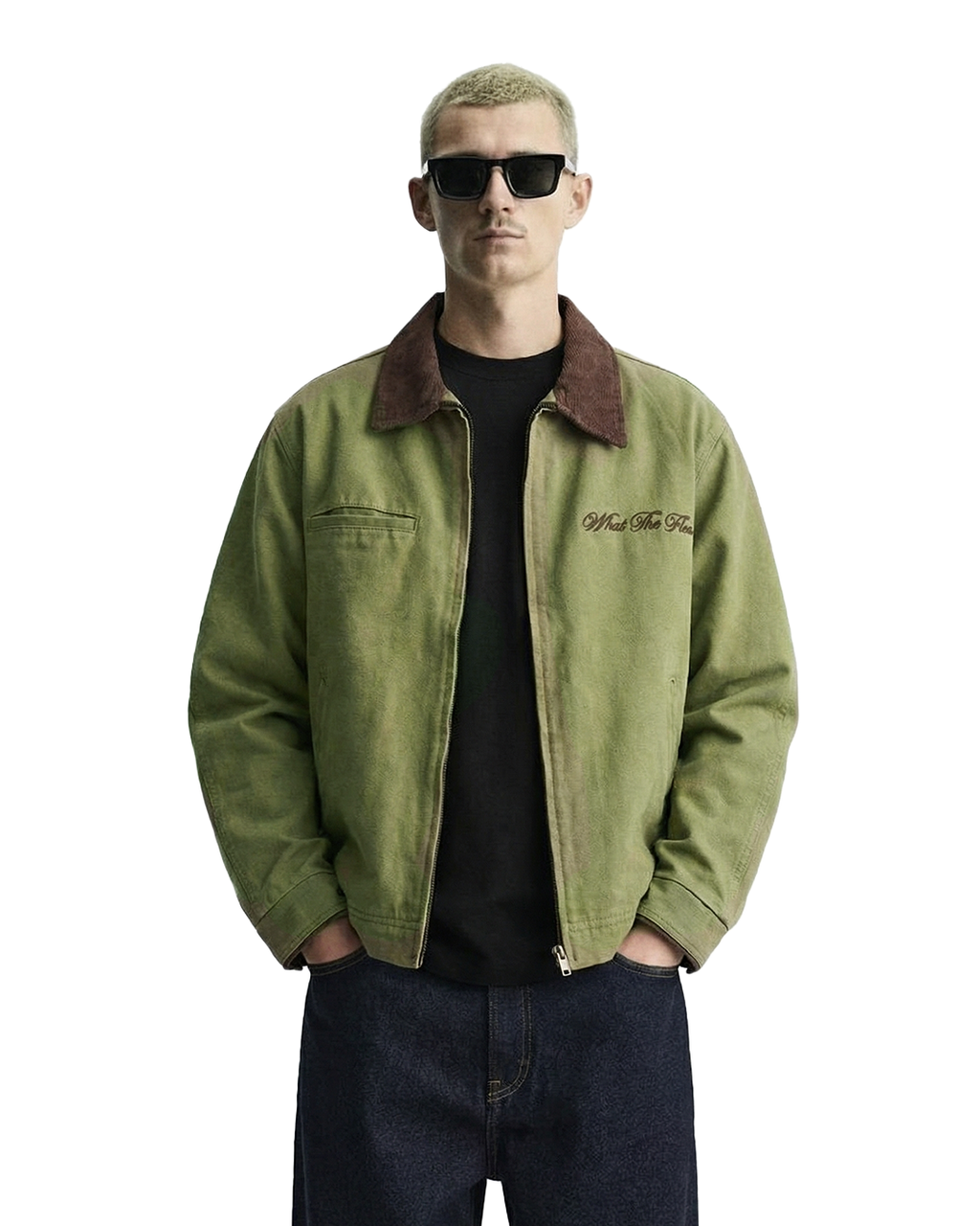 Elite Olive Denim Cord Jacket