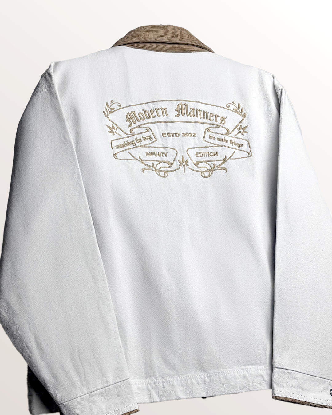 Modern Manner Denim Cord Jacket